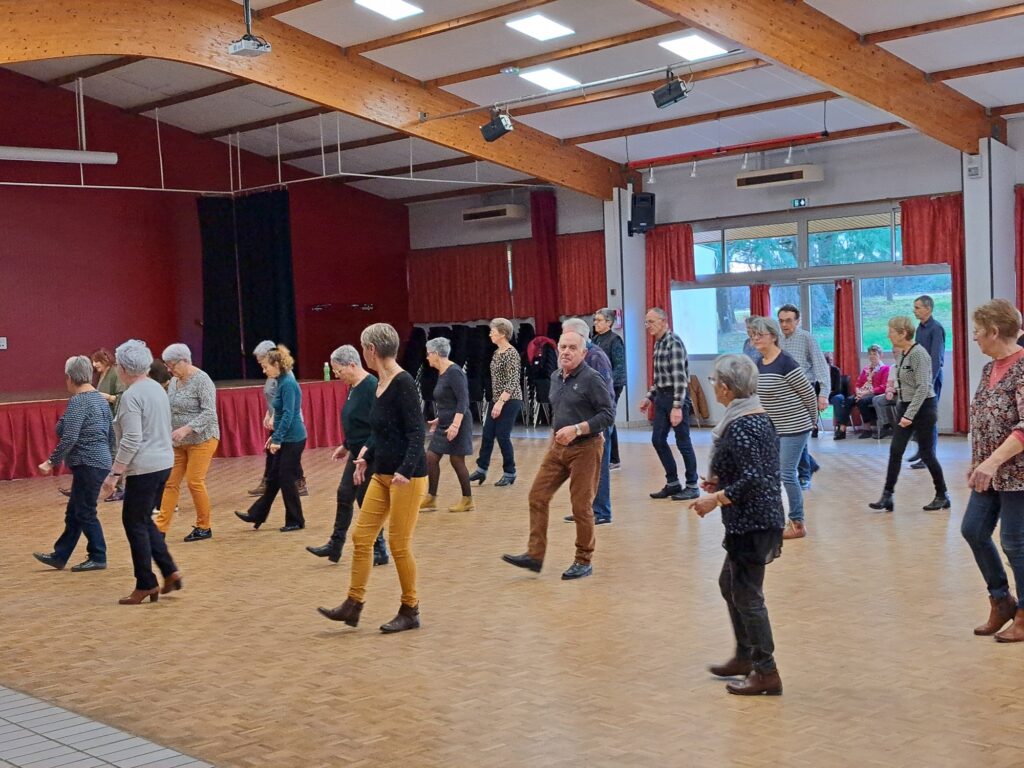 cours de line dance du 12 janvier 2024