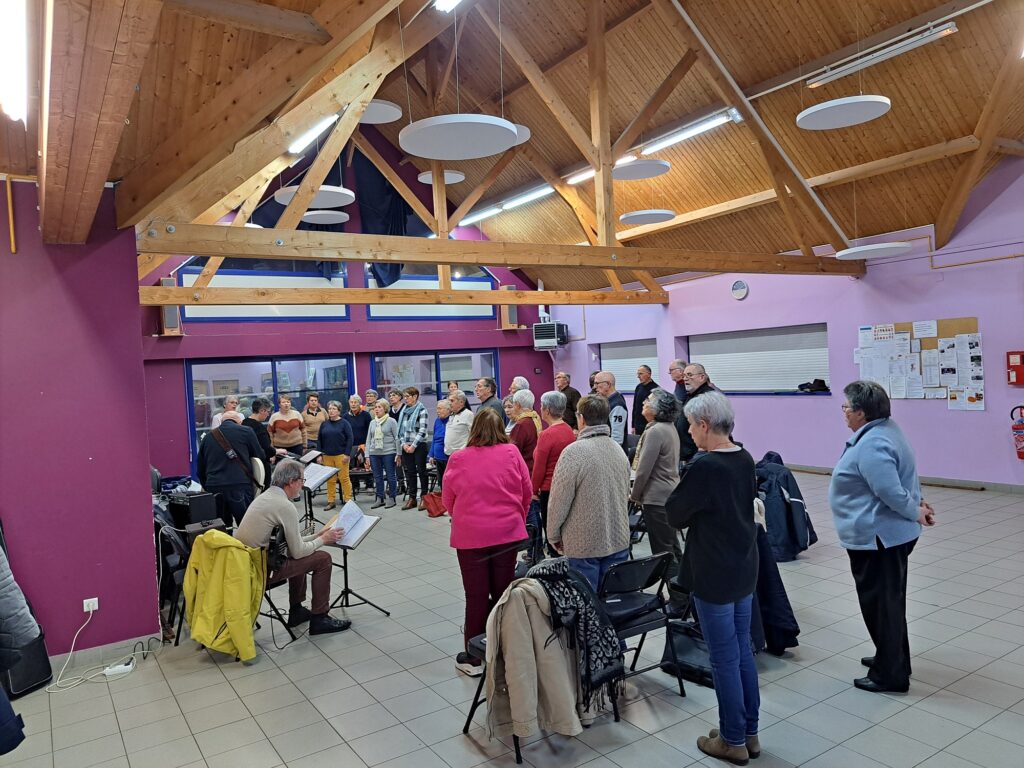 répétition chorale du 11 janvier 2024